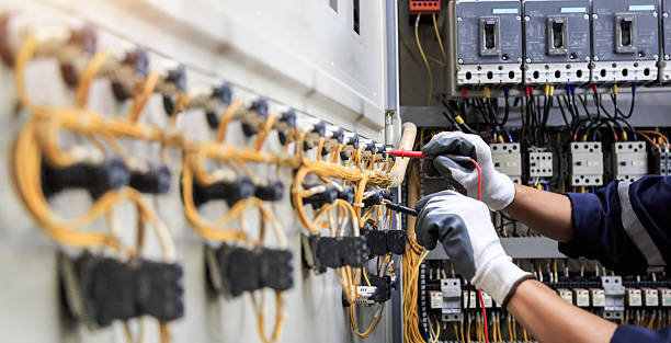 Professional Electrician technician working in Lancaster, TX